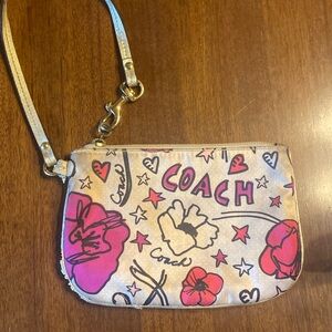 00s-10s vintage Coach wristlet. *one for the archive*